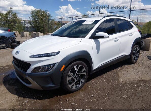 KM8K5CA34PU045705 2023 HYUNDAI KONA White Передня ліва чверть