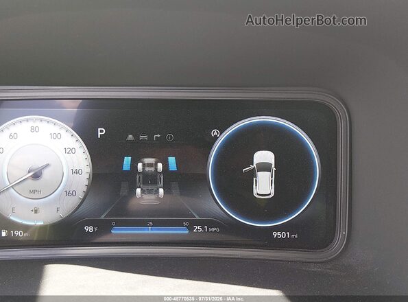 KM8K5CA34PU045705 2023 HYUNDAI KONA White Вид задніх сидінь