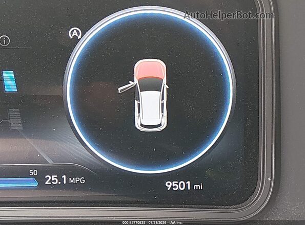 KM8K5CA34PU045705 2023 HYUNDAI KONA White 