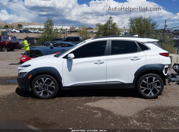 KM8K5CA34PU045705 2023 HYUNDAI KONA White Панорамний вид салону 360°