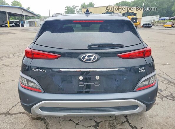 KM8K5CA39PU005359 2023 HYUNDAI KONA Black Вид ззаду