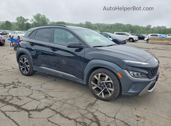 KM8K5CA39PU005359 2023 HYUNDAI KONA Black Передня права чверть