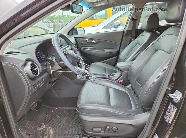 KM8K5CA54LU497844 2020 HYUNDAI KONA Black Սալոնի դիմացի տեսք