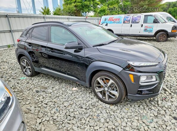 KM8K5CA54LU497844 2020 HYUNDAI KONA Black Առջևի աջ