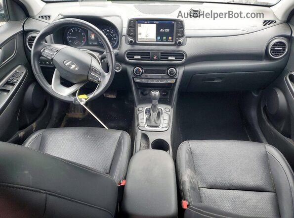 KM8K5CA54LU514447 2020 HYUNDAI KONA Black Вид панелі приладів