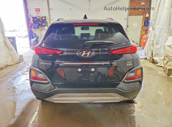 KM8K5CA58LU530747 2020 HYUNDAI KONA Black Вид ззаду