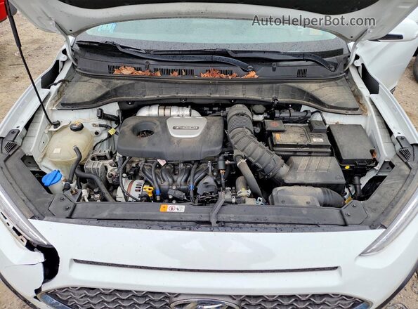 KM8K5CA5XMU625375 2021 HYUNDAI KONA Белый Вид подкапотного пространства