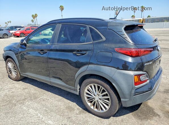 KM8K62AA0JU074308 2018 HYUNDAI KONA Black Задня ліва чверть