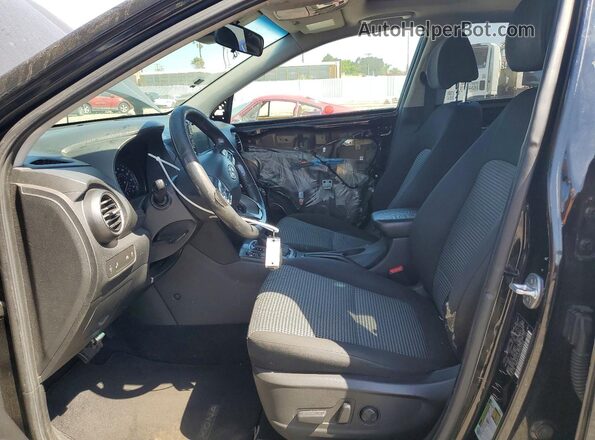KM8K62AA0JU074308 2018 HYUNDAI KONA Black Вид салону спереду