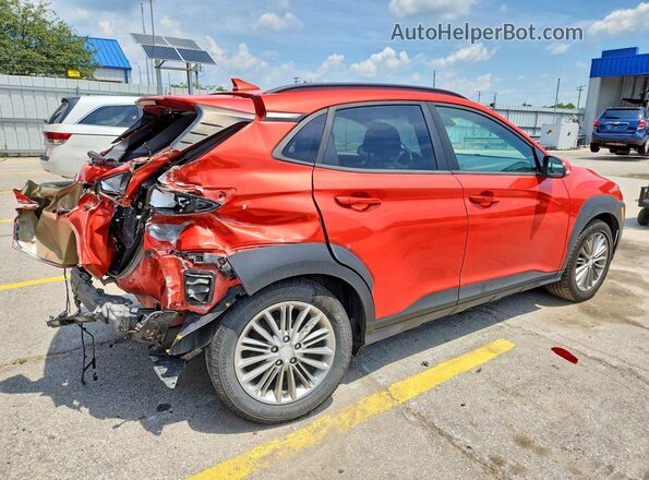 KM8K62AA0KU286286 2019 HYUNDAI KONA Orange Trasero derecho