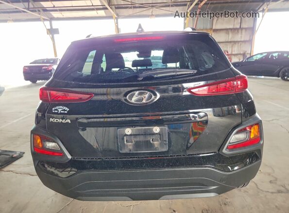 KM8K62AA1LU537494 2020 HYUNDAI KONA Black უკანა ხედი