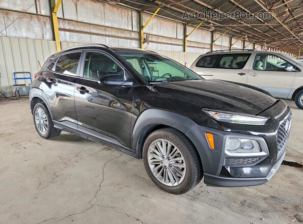 KM8K62AA1LU537494 2020 HYUNDAI KONA Black წინა მარჯვენა