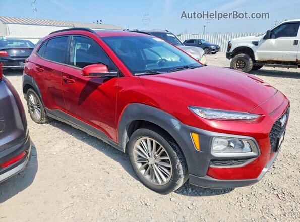 KM8K62AA4JU150340 2018 HYUNDAI KONA Red Առջևի աջ