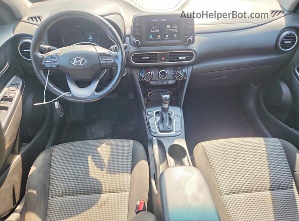 KM8K62AA4JU150340 2018 HYUNDAI KONA Red Առջևի վահանակի տեսք