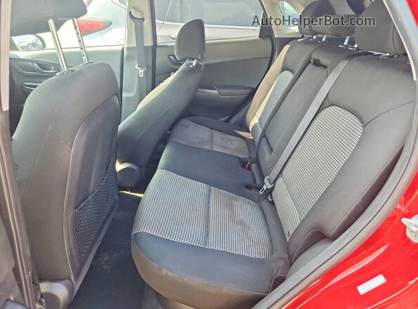 KM8K62AA4JU150340 2018 HYUNDAI KONA Red Սալոնի հետևի տեսք