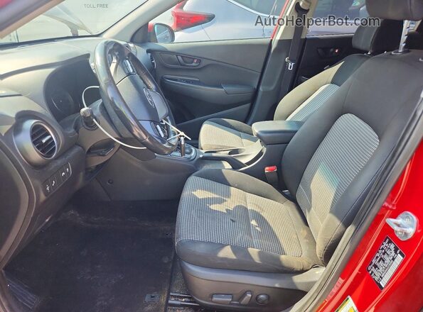KM8K62AA4JU150340 2018 HYUNDAI KONA Red Սալոնի դիմացի տեսք