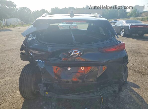 KM8K62AA4LU453265 2020 HYUNDAI KONA Black Вид ззаду