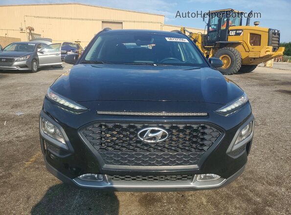 KM8K62AA4LU453265 2020 HYUNDAI KONA Black Вид спереду