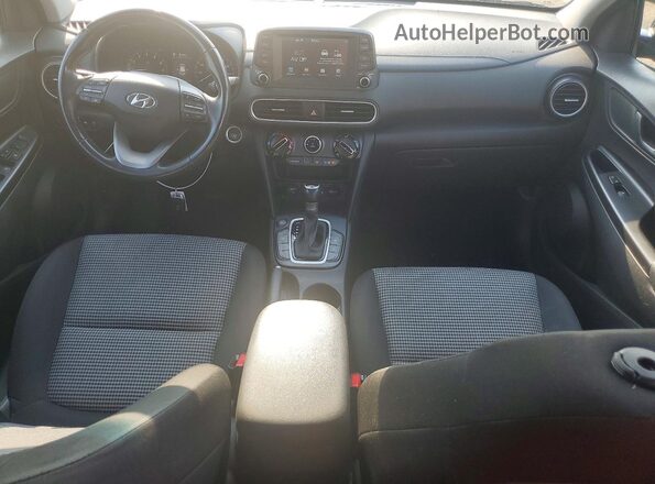 KM8K62AA4LU453265 2020 HYUNDAI KONA Black Вид панелі приладів