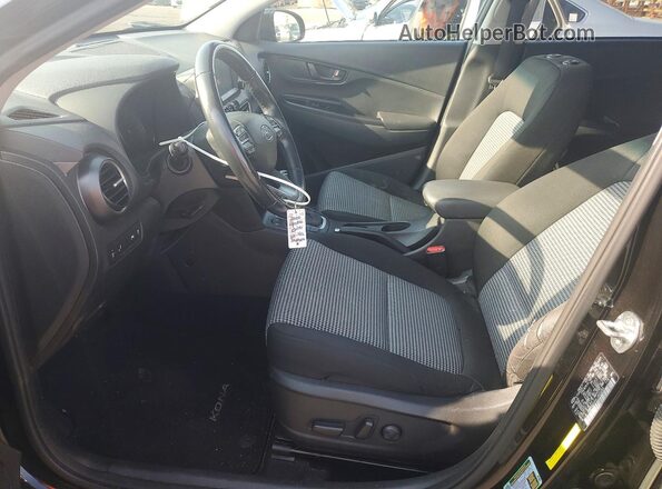 KM8K62AA4LU453265 2020 HYUNDAI KONA Black Вид салону спереду