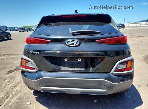 KM8K62AA4MU603814 2021 HYUNDAI KONA Черный Вид сзади