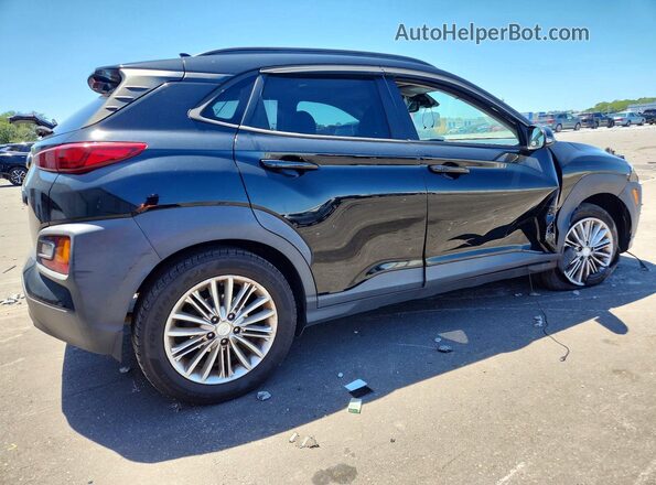 KM8K62AA4MU603814 2021 HYUNDAI KONA Черный Задняя правая четверть