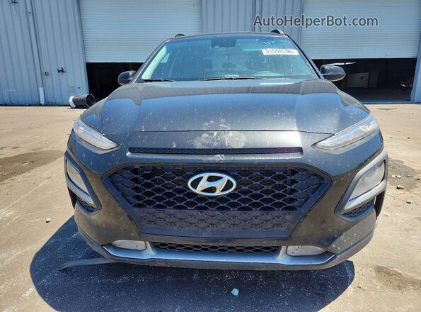 KM8K62AA4MU603814 2021 HYUNDAI KONA Черный Вид спереди