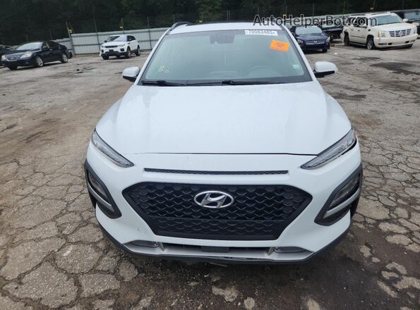 KM8K62AA5JU159015 2018 HYUNDAI KONA White Вид спереду
