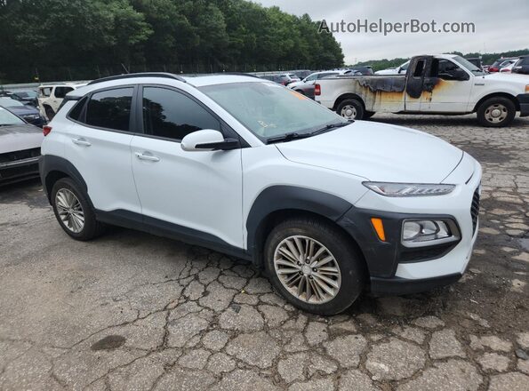 KM8K62AA5JU159015 2018 HYUNDAI KONA White Передня права чверть