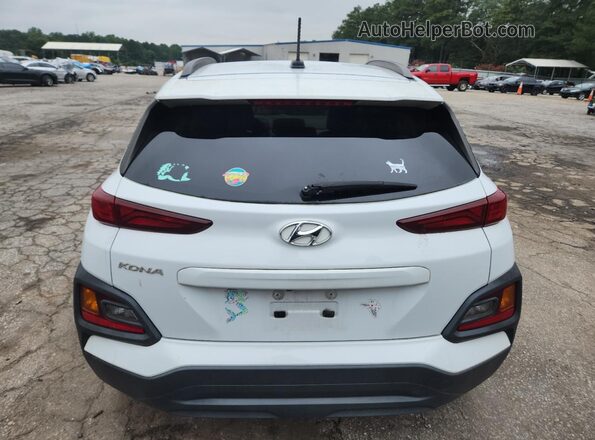 KM8K62AA5JU159015 2018 HYUNDAI KONA White Вид ззаду
