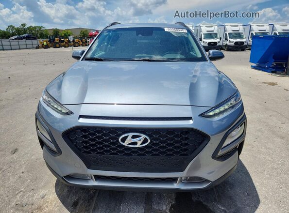 KM8K62AA5LU582812 2020 HYUNDAI KONA Gray Front view
