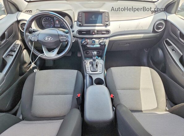 KM8K62AA5LU582812 2020 HYUNDAI KONA Gray Dashboard view