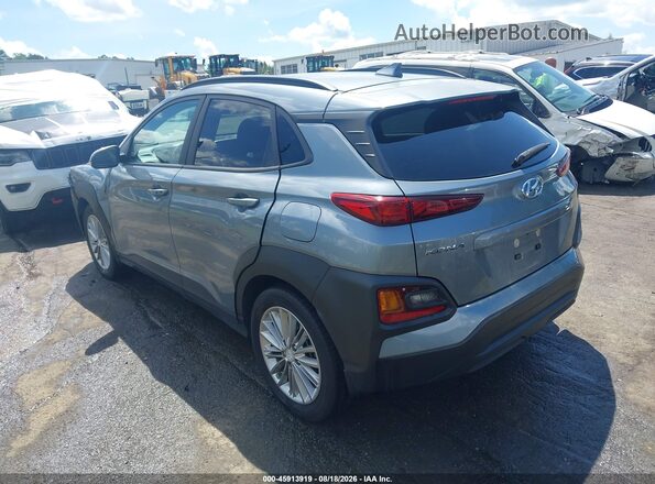 KM8K62AA6LU445619 2020 HYUNDAI KONA Серебряный Задняя левая четверть