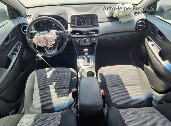 KM8K62AA8MU637402 2021 HYUNDAI KONA Silver Dashboard view