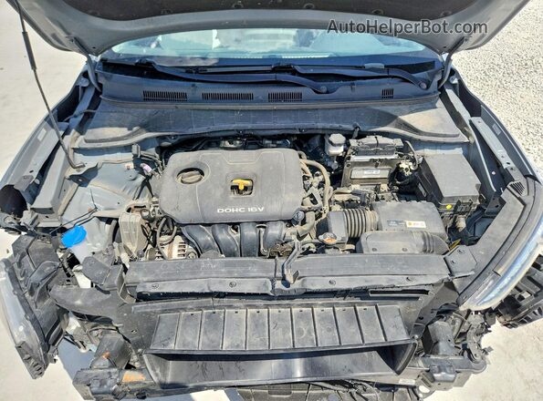 KM8K62AA8MU637402 2021 HYUNDAI KONA Silver Engine compartment view