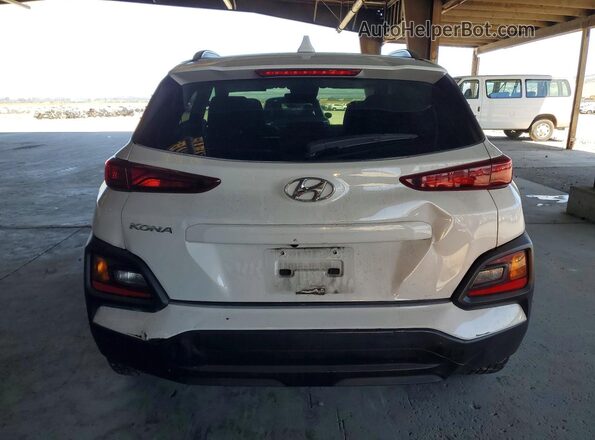KM8K62AA9LU493583 2020 HYUNDAI KONA White Հետևի տեսք