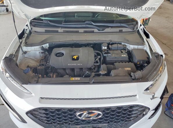 KM8K62AA9LU493583 2020 HYUNDAI KONA White Շարժիչի բաժամունքի տեսք