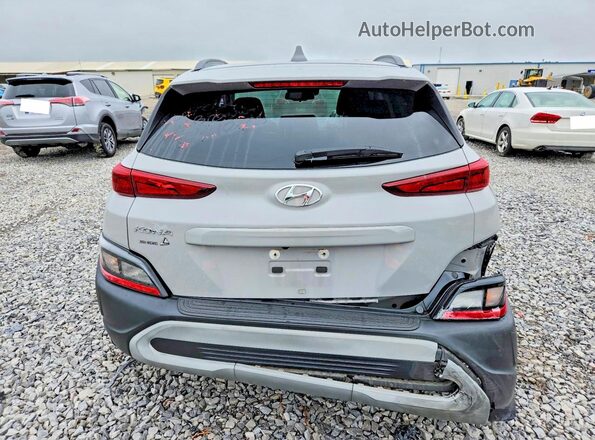 KM8K62AB0NU877960 2022 HYUNDAI KONA Silver Հետևի տեսք