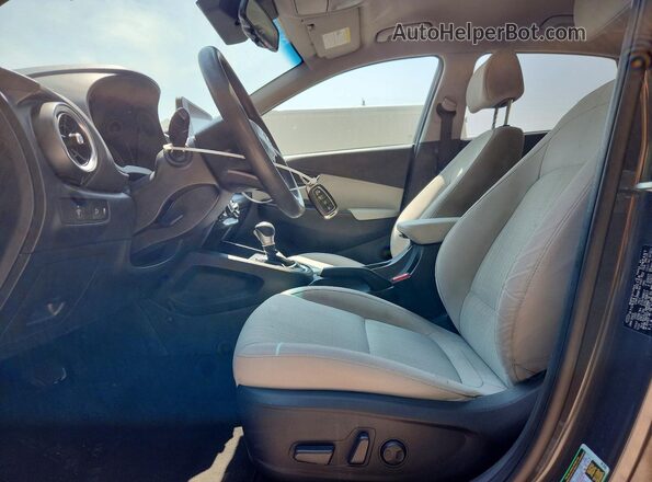 KM8K62AB0PU010576 2023 HYUNDAI KONA Gray წინა სალონის ხედი