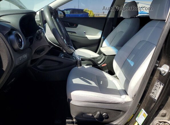 KM8K62AB2PU946070 2023 HYUNDAI KONA Black Widok wnętrza z przodu
