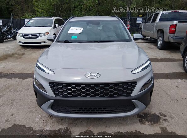 KM8K62AB2PU998654 2023 HYUNDAI KONA Gray Widok wnętrza z tyłu