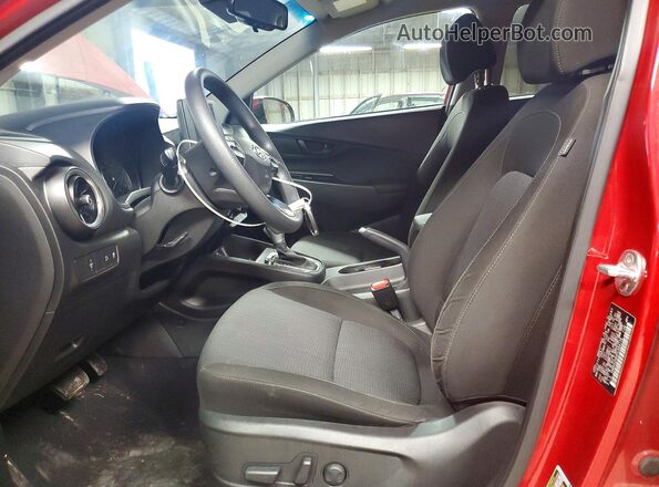 KM8K62AB3PU954176 2023 HYUNDAI KONA Maroon Front interior view
