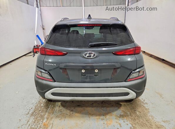 KM8K62AB4PU018244 2023 HYUNDAI KONA Gray Հետևի տեսք