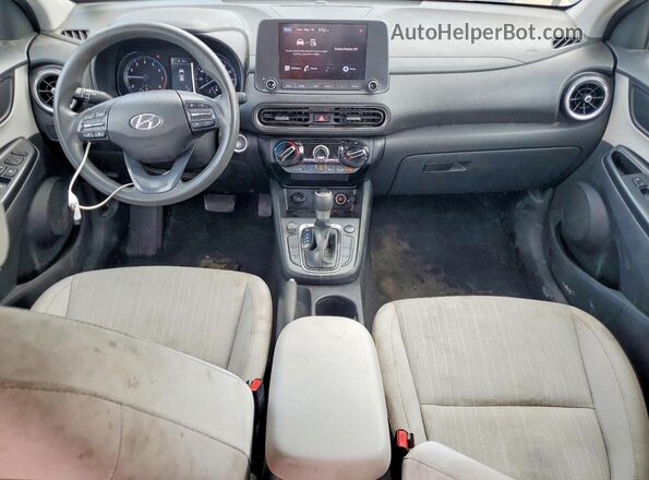 KM8K62AB4PU975554 2023 HYUNDAI KONA Black Առջևի վահանակի տեսք