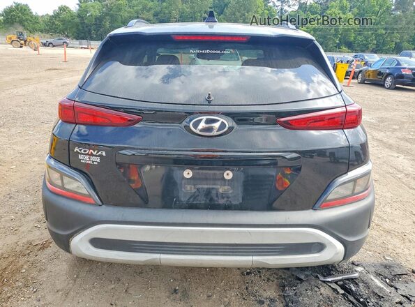 KM8K62AB4PU975554 2023 HYUNDAI KONA Black Հետևի տեսք