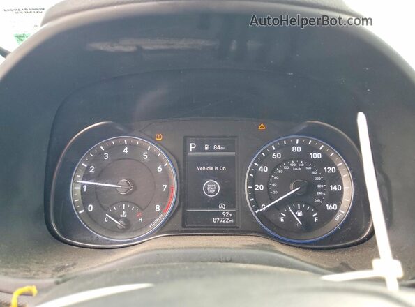 KM8K62AB4PU975554 2023 HYUNDAI KONA Black Սարքավորումների վահանակի տեսք