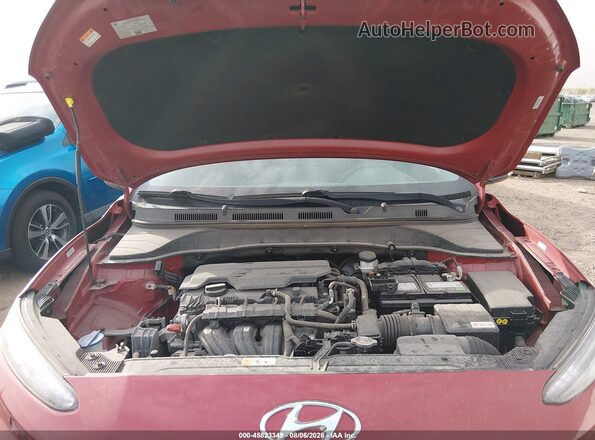 KM8K62AB5NU812201 2022 HYUNDAI KONA Burgundy უკანა ხედი