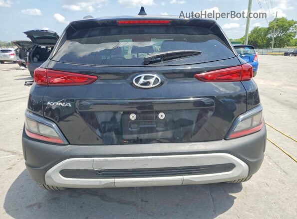 KM8K62AB5NU917675 2022 HYUNDAI KONA Black Rear view