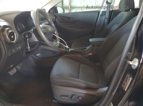 KM8K62AB5PU953496 2023 HYUNDAI KONA Black წინა სალონის ხედი