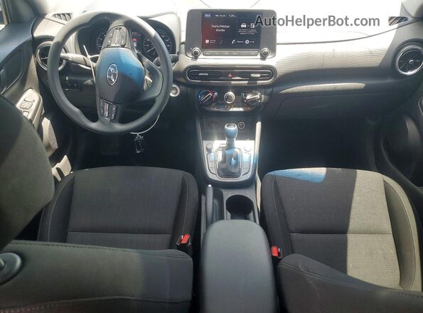KM8K62AB5PU979953 2023 HYUNDAI KONA Blue Dashboard view